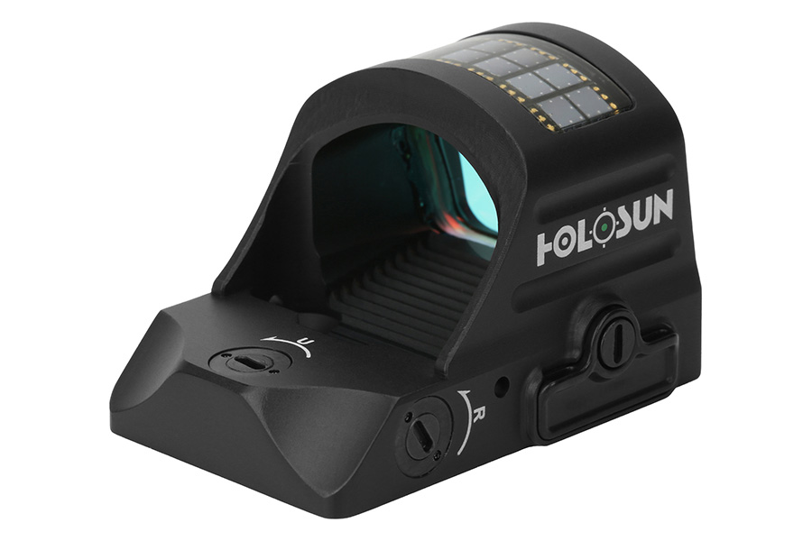 HOLOSUN HE507C X2 Multi Reticle Green Dot Solar Sight with Shake Awake